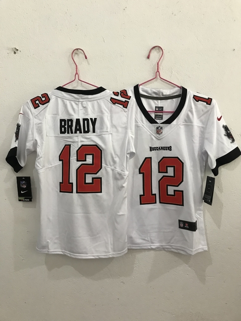 Jersey Tampa Bay Buccaneers Feminina - Branca