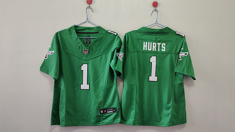 Jersey Philadelphia Eagles Masculina - Throwback 2023/24 Kelly Green - FEMININA