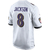 Jersey Baltimore Ravens Masculina - Branca - loja online