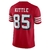 Jersey San Francisco 49ers Masculina - Vermelha Throwback - Beard&Sports