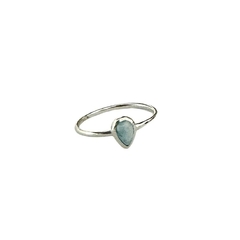 Anel Gotinha Larimar Prata 925 B19 - comprar online