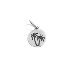 Mini Medalha de Prata Coqueiro