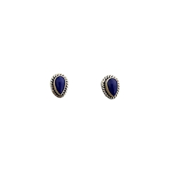 Mini Brinco Indiano Lapis Lazuli Gota MB12 - comprar online