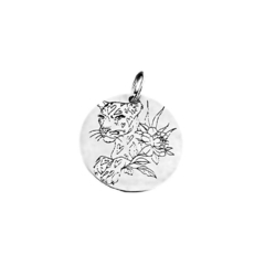 Pingente Medalha Jaguar Sagrado - comprar online