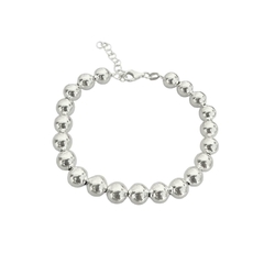 Pulseira de Prata Bolas 8mm - comprar online