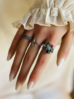 Anel Indiano Marcassitas Amor Perfeito na internet