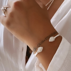 Bracelete de Prata Com Zirconias Diana - comprar online