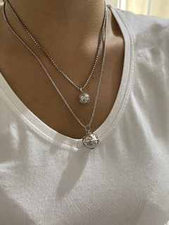 Pingente de Prata Chama Anjo M - comprar online