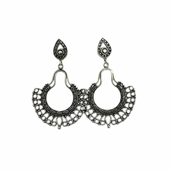 Brinco de Prata Boho Sanaâ