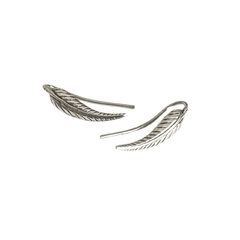 Brinco de Prata Ear cuff Pena - comprar online