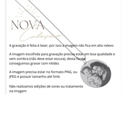 Colar Personalizado 2,0 cm FOTO em Prata 925 CL14 - Cantinho da Prata | Jóias | Pratas | Anéis