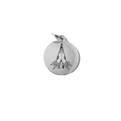 Medalha de Prata Gratidão Namaste