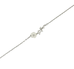Pulseira de Prata Essencia Floral - comprar online