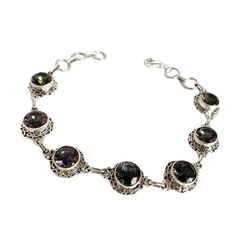 Pulseira Indiana Topazio Mistico 7P NCJ
