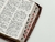 Biblia Ziper Letra Grande - Marrón Pez Inspiración (RVR 1960) - tienda online