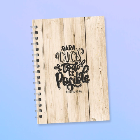 Cuaderno Anillado A5 - Todo es Posible - comprar online