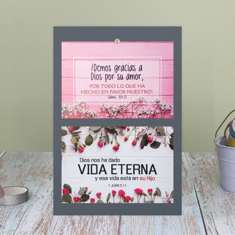 Cuadro Combinado Doble - Gracias