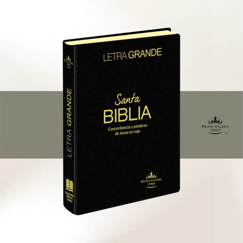 Biblia Letra Grande Covertex - Negra (RVR 1960) - comprar online