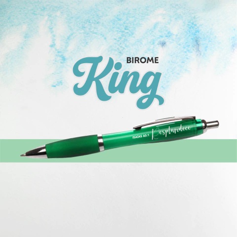 Birome Retráctil KING - Resplandece (Verde) - comprar online