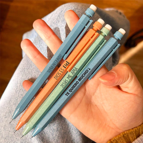 Lápiz Mina c/ Clip y Goma (Unidad)