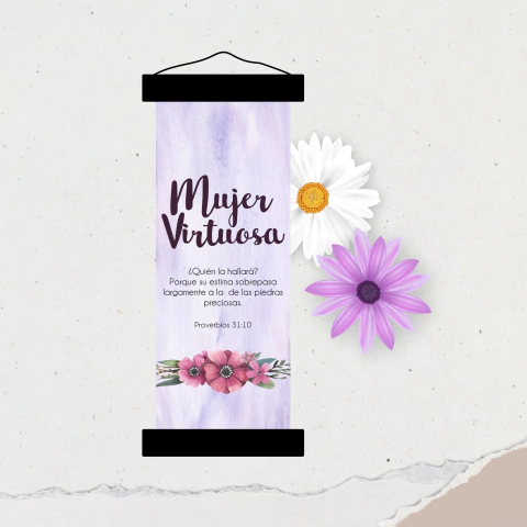 Minibanners - Mujer Virtuosa (Proverbios 31.10)
