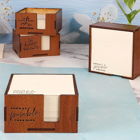 Taco Fibroplus + Block Hojas - Todo es Posible para Dios