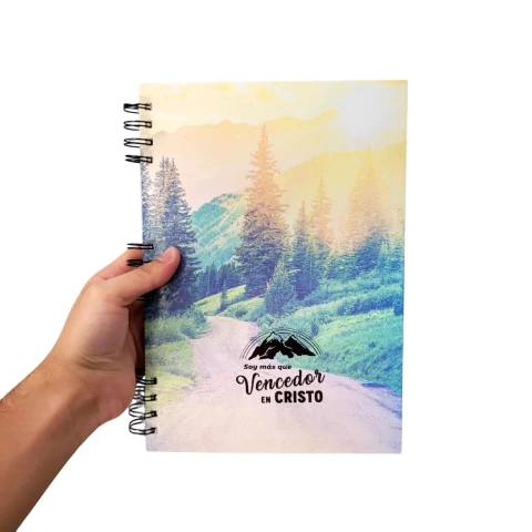 Cuaderno Tapa Dura A4 - Soy más que Vencedor - comprar online