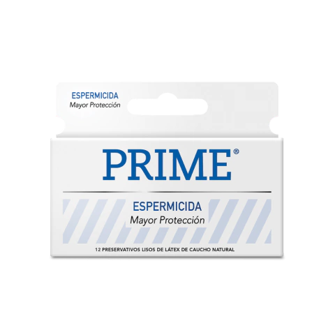 PRESERVATIVOS PRIME ESPERMICIDA X12 UN - comprar online
