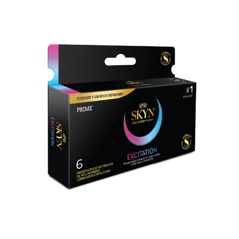 PRESERVATIVOS SKYN EXCITATION X 6 UN - comprar online