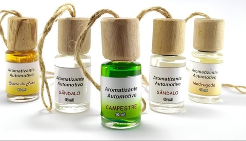 Aromatizante Automotivo - 10 ml (cada)