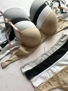 CONJUNTO DE ALGODON ARMADO - BEIGE - comprar online
