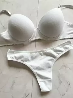 CONJUNTO ARMADO DE ALGODON BLANCO - ART 230
