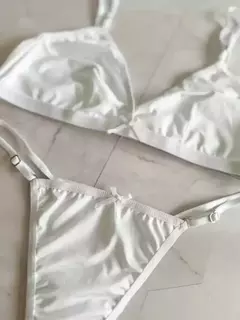 CONJUNTO TT LYCRA BLANCO - comprar online