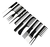 Kit Pentes Cabeleireiros Profissional 10 Unidades - comprar online