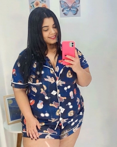 Pijama Americano Plus Estampado - comprar online