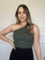 blusinha nula manga Verde musgo - comprar online