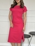 Vestido Midi Algodão Pink - comprar online