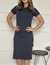 Vestido Midi Algodão Chumbo na internet