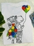 tshirt Autismo menininho nas costas - Milla T-shirt
