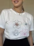 Tshirt 4 flores delicadas - Milla T-shirt