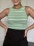 regata Verde/Branco - Milla T-shirt