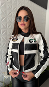 JAQUETA RACING COURO - comprar online