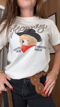 T-shirt urso na internet