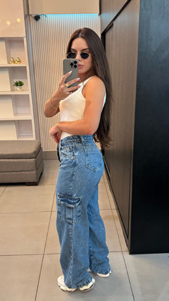 Imagem do CALÇA JEANS CARGO