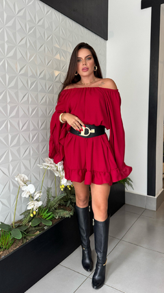 VESTIDO BABADO