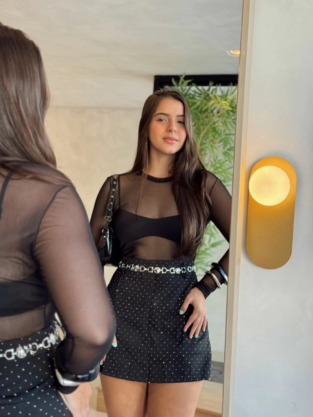 SHORT SAIA ALFAIATARIA STRASS