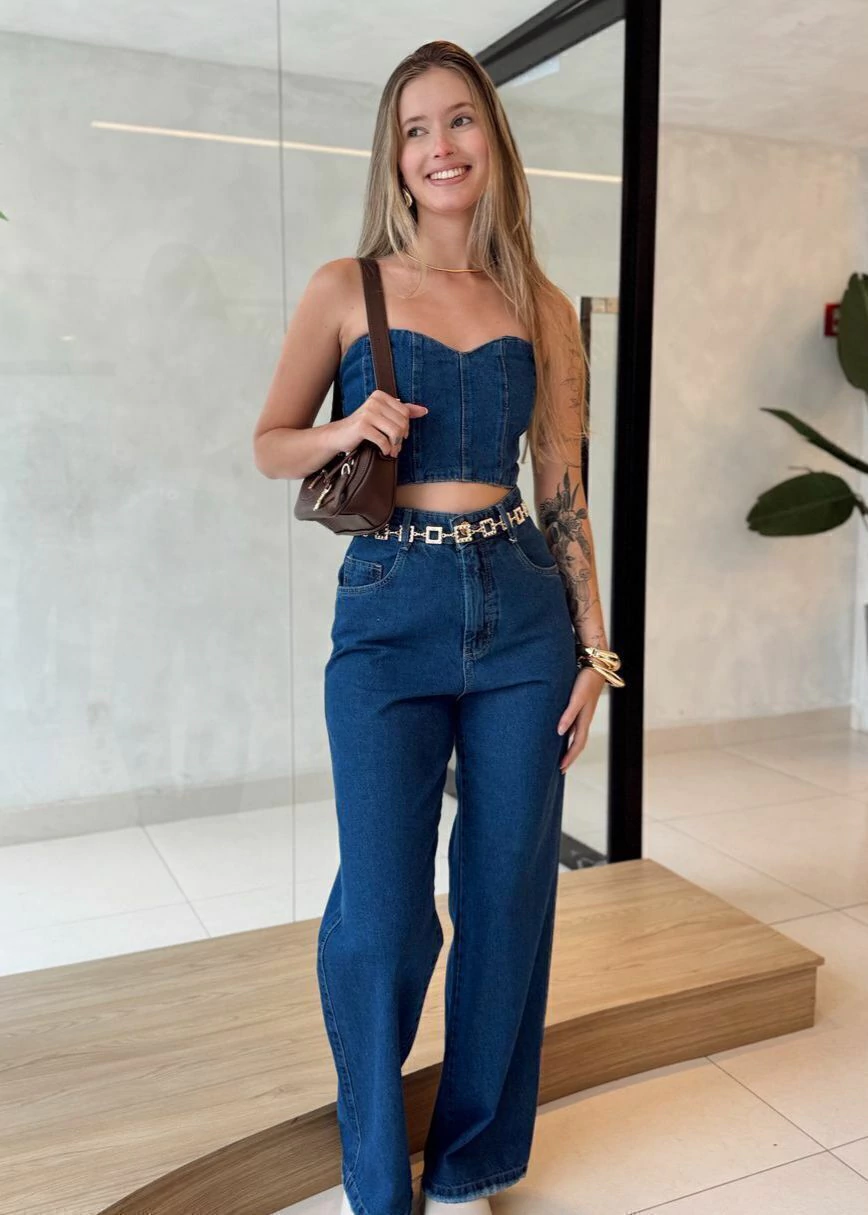 CROPPED JEANS