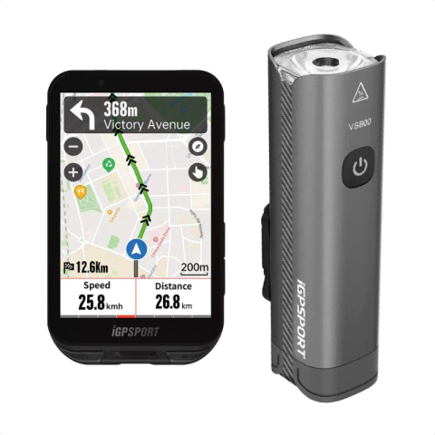 Computadora IGPSport IGS800 + Luz Delantera VS800 - comprar online