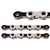 Kmc Silver Black 12v secciones