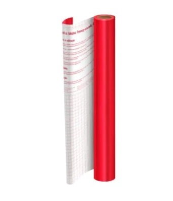 Contact Adesivo METALIZADO (FOSCO) Vermelho - 1 metro